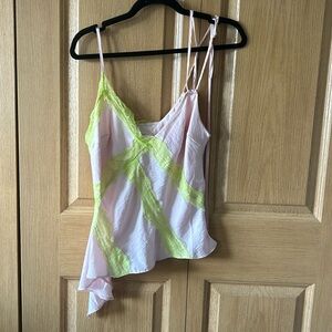 Topshop lace tank top